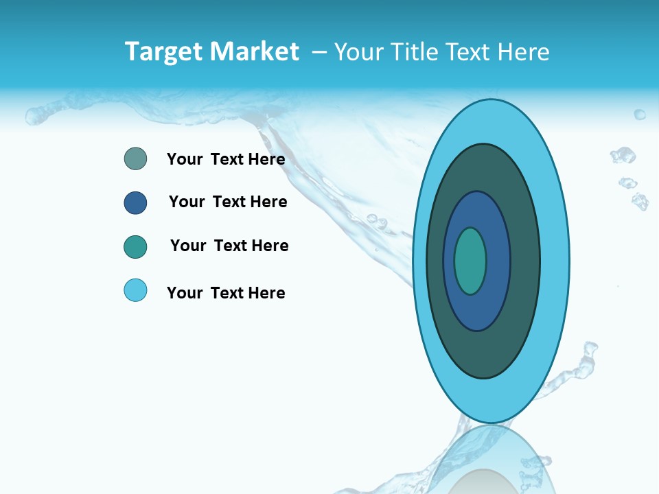 Splash Wet Colour PowerPoint Template