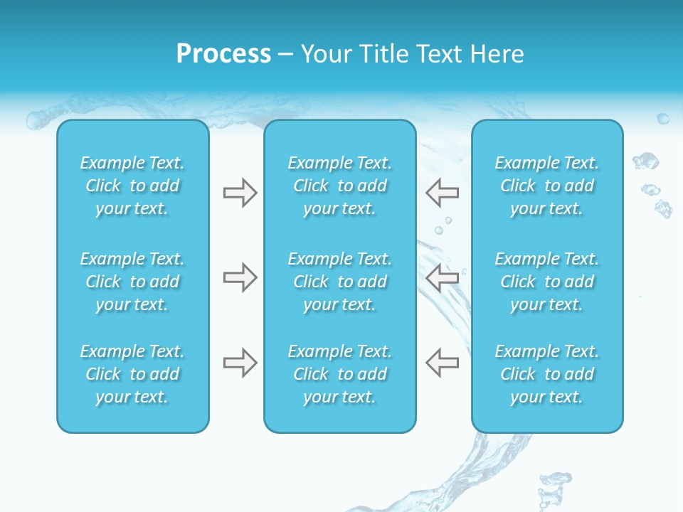 Splash Wet Colour PowerPoint Template