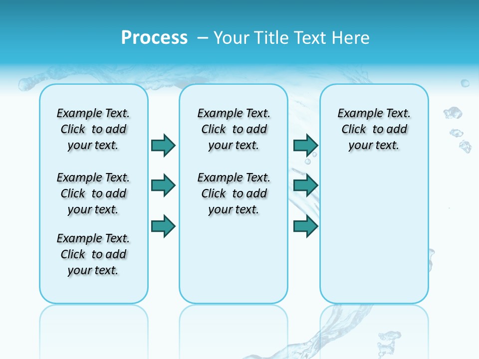 Splash Wet Colour PowerPoint Template