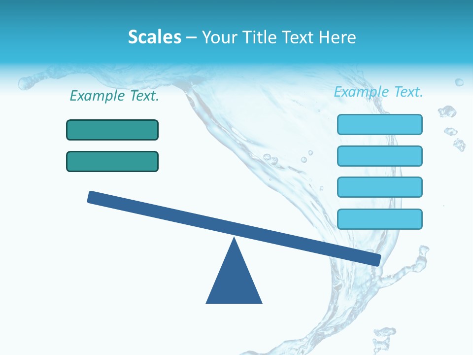 Splash Wet Colour PowerPoint Template
