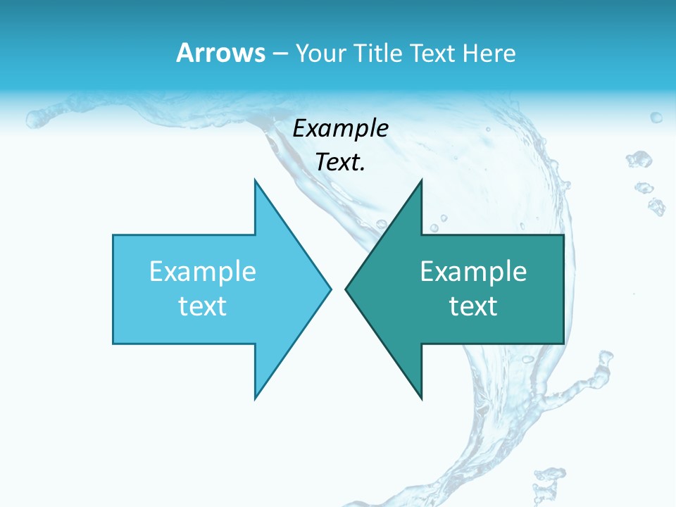 Splash Wet Colour PowerPoint Template