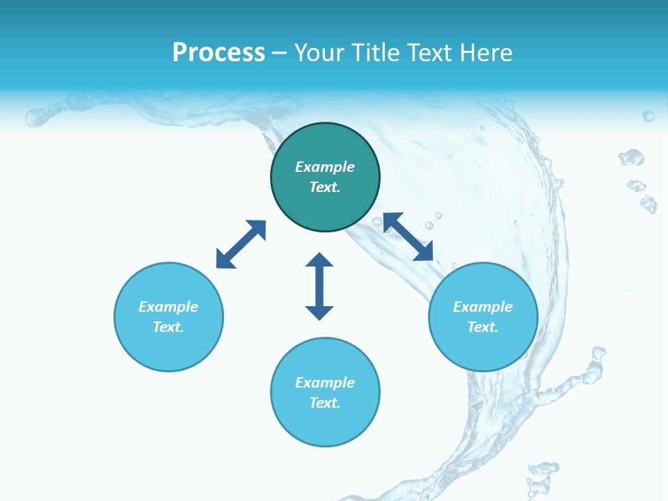 Splash Wet Colour PowerPoint Template