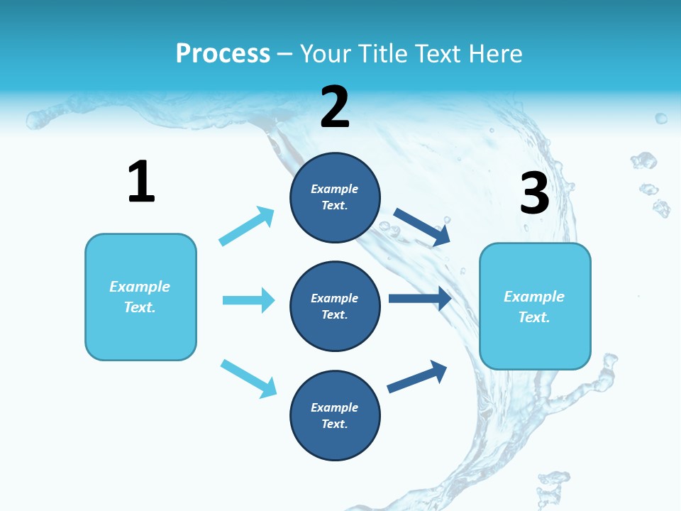 Splash Wet Colour PowerPoint Template