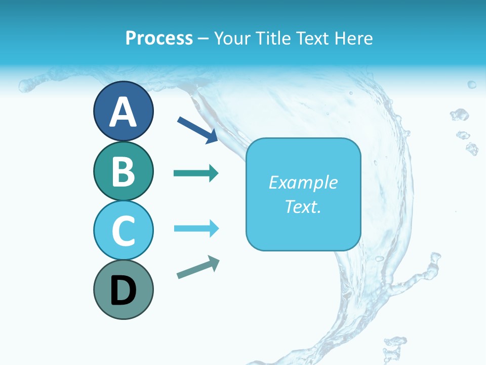 Splash Wet Colour PowerPoint Template