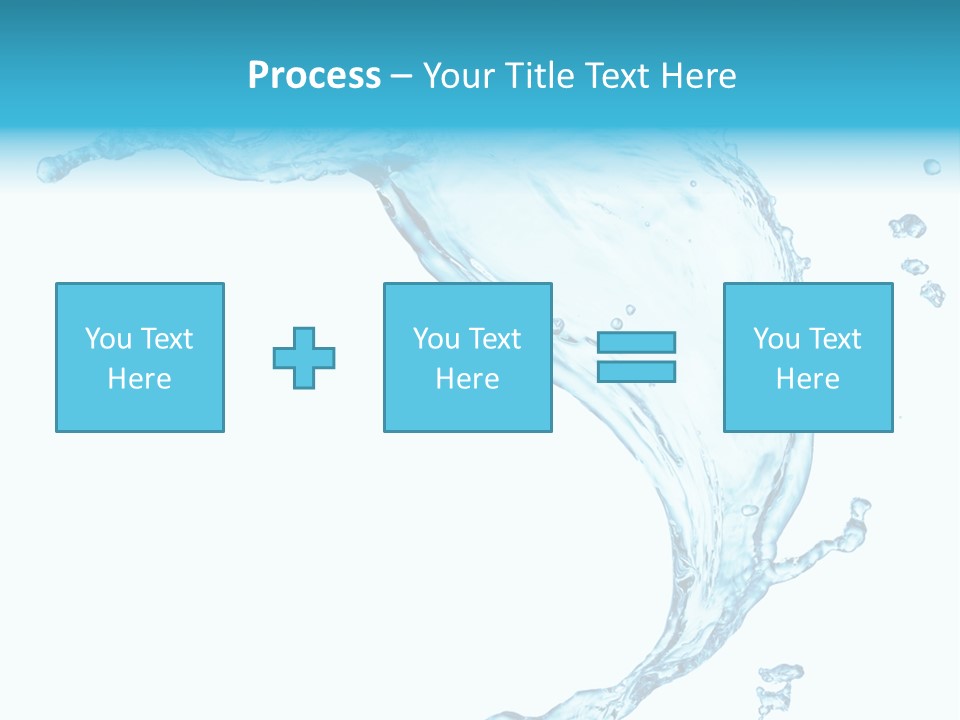 Splash Wet Colour PowerPoint Template