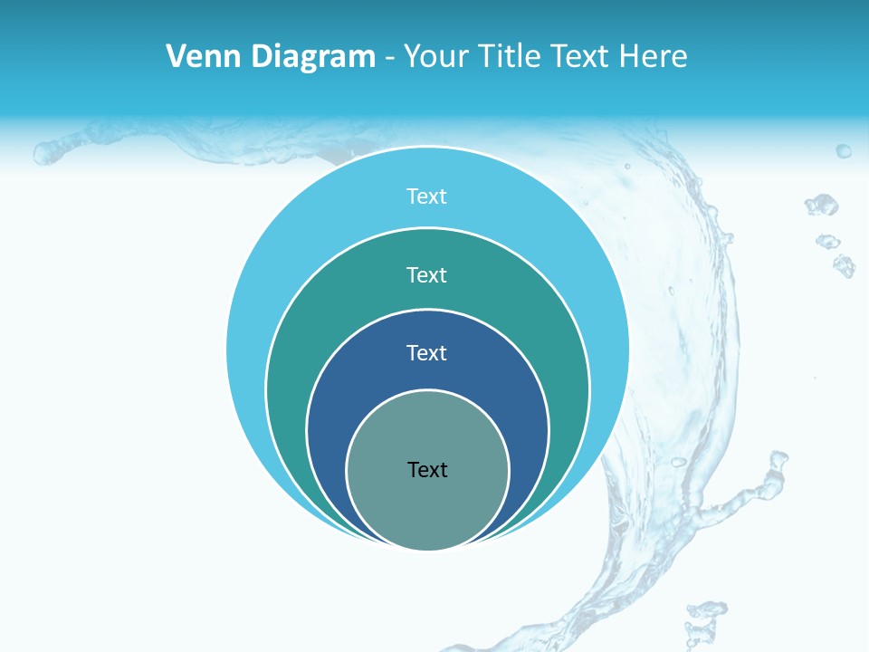 Splash Wet Colour PowerPoint Template