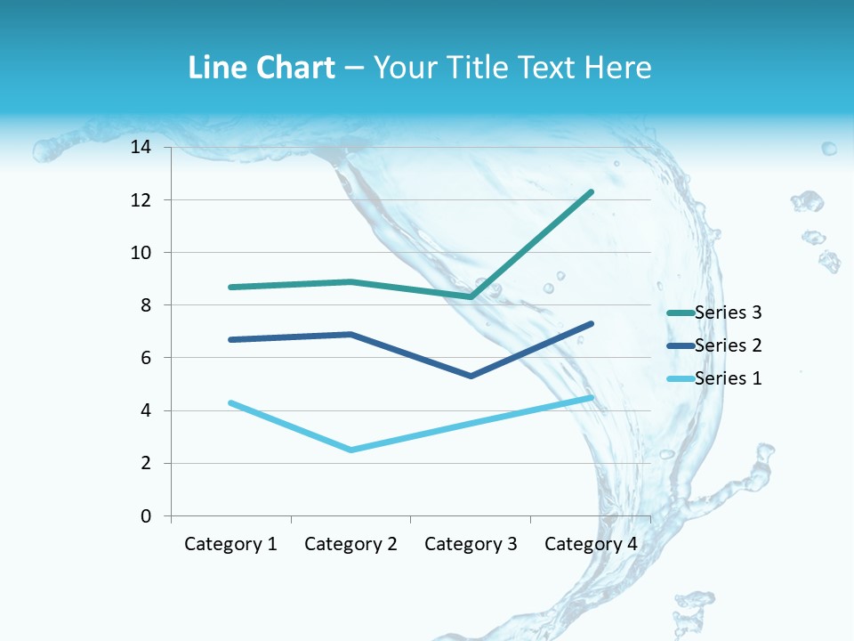 Splash Wet Colour PowerPoint Template