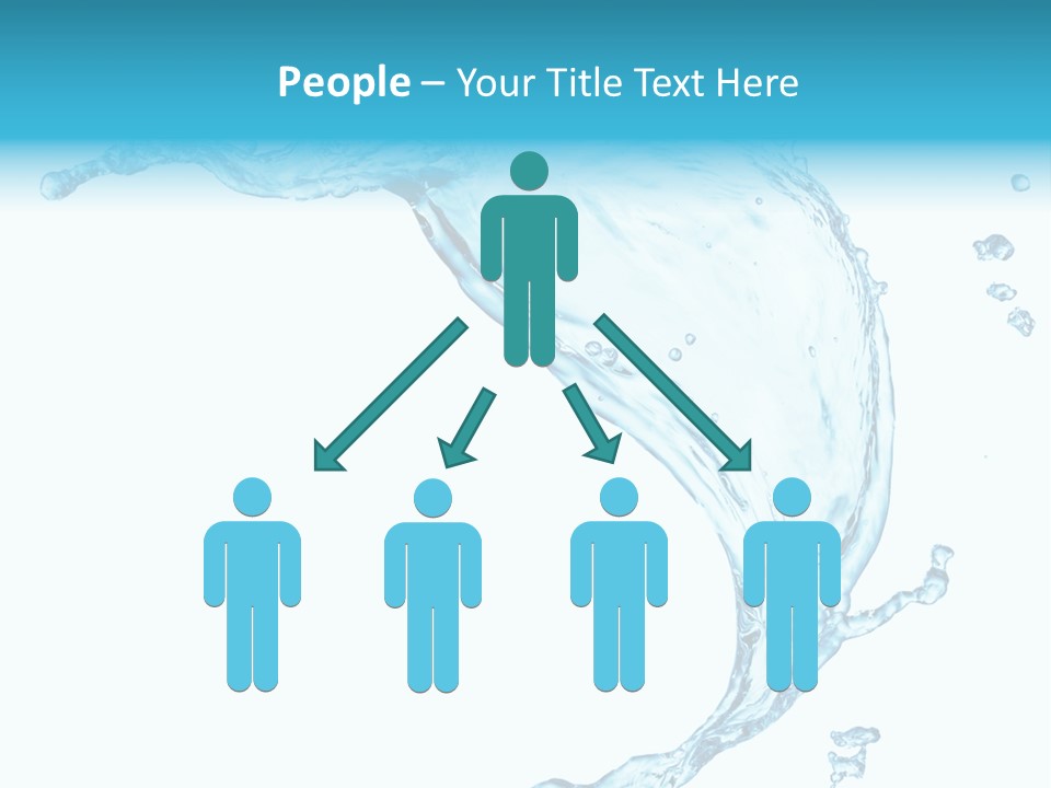 Splash Wet Colour PowerPoint Template