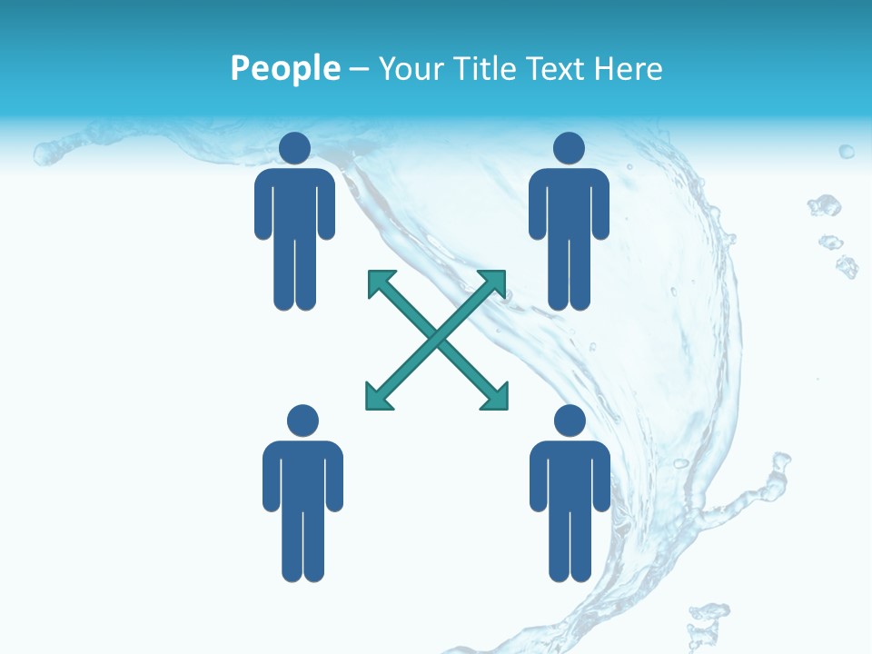 Splash Wet Colour PowerPoint Template