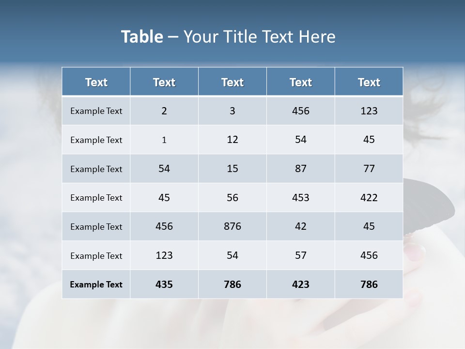 Elegance Spring One PowerPoint Template