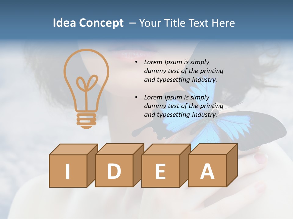 Elegance Spring One PowerPoint Template