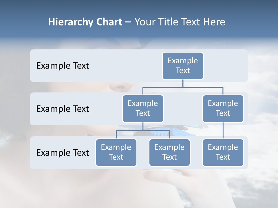 Close Up Face Beautiful PowerPoint Template