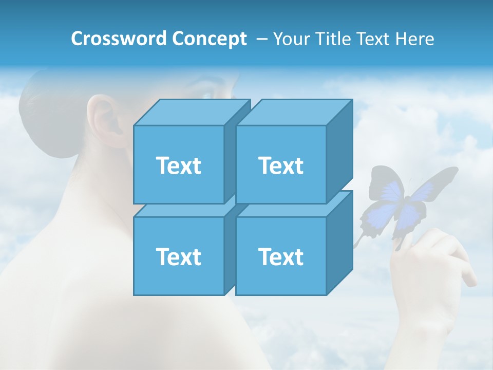 Beauty Sky Harmony PowerPoint Template