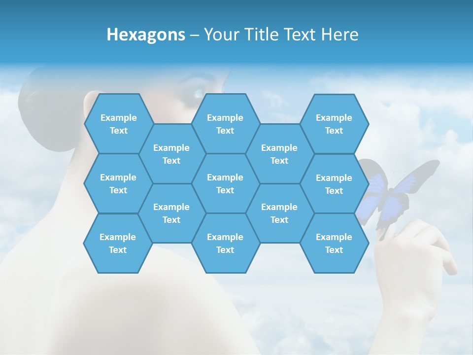 Beauty Sky Harmony PowerPoint Template