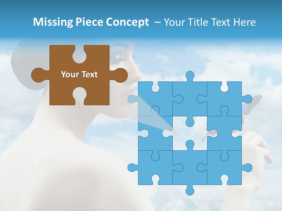 Beauty Sky Harmony PowerPoint Template