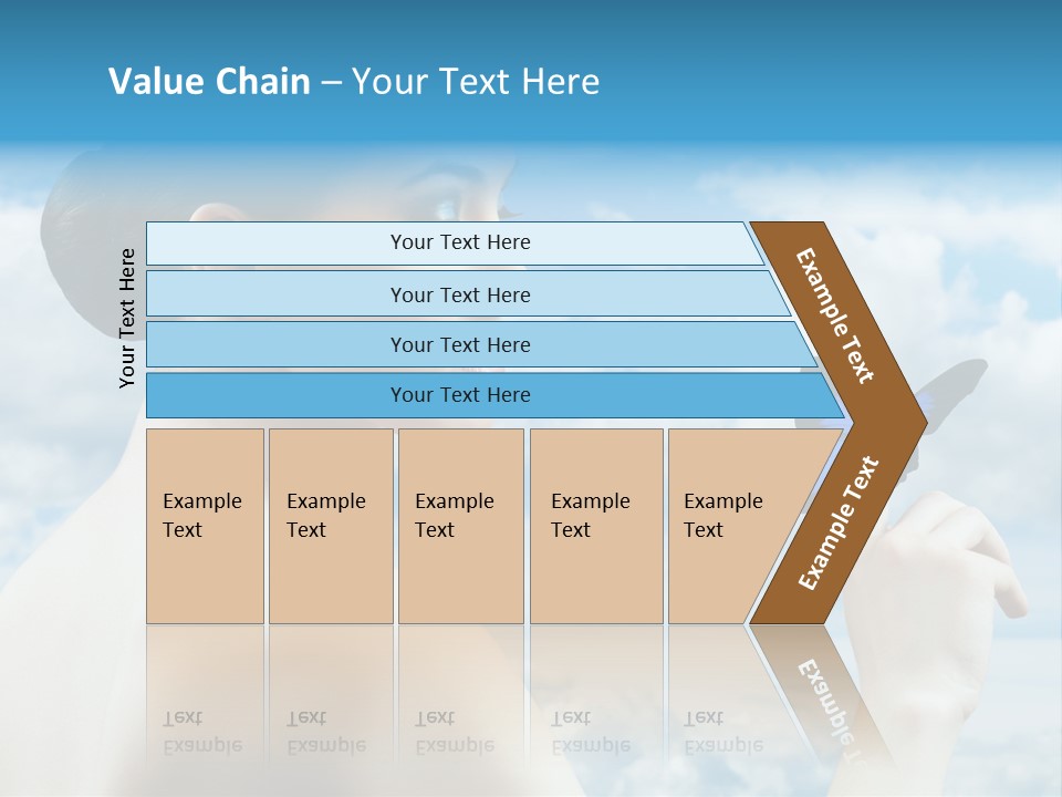 Beauty Sky Harmony PowerPoint Template