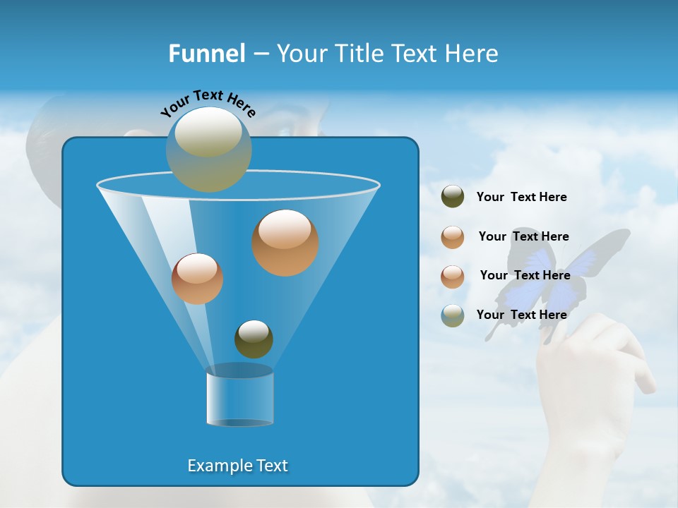 Beauty Sky Harmony PowerPoint Template