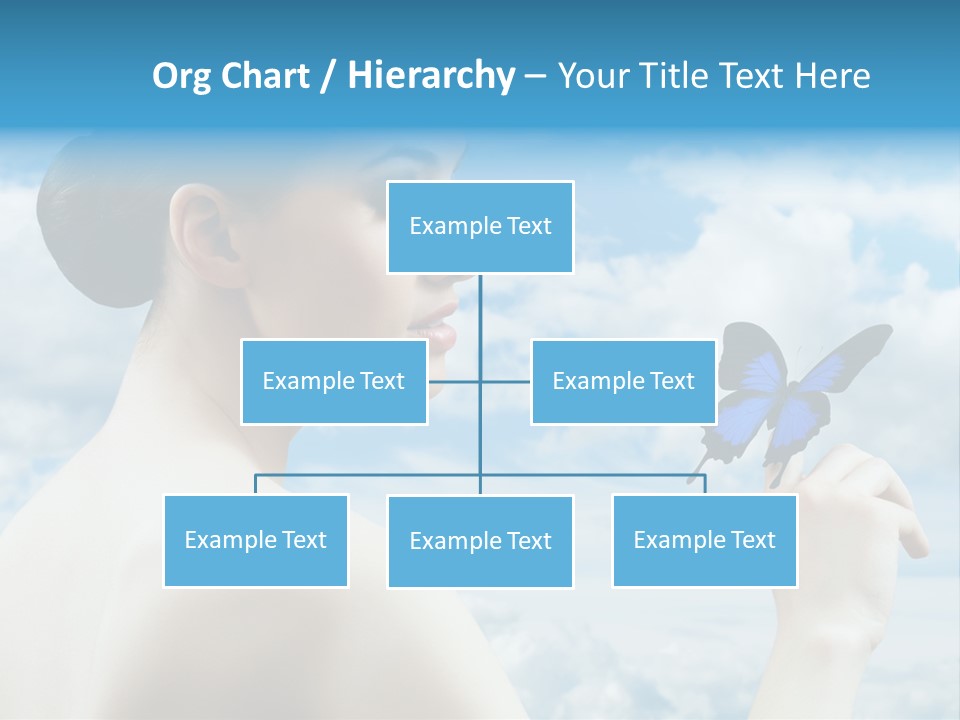 Beauty Sky Harmony PowerPoint Template