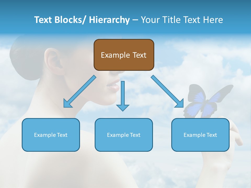 Beauty Sky Harmony PowerPoint Template