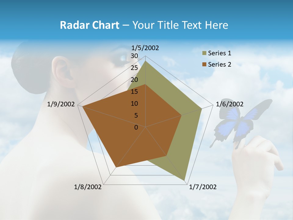 Beauty Sky Harmony PowerPoint Template