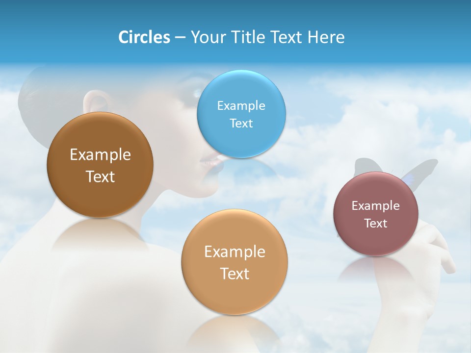 Beauty Sky Harmony PowerPoint Template