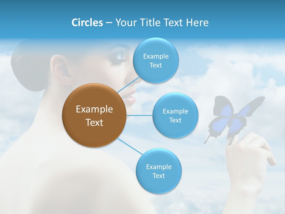 Beauty Sky Harmony PowerPoint Template