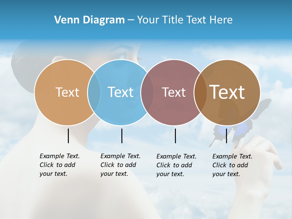 Beauty Sky Harmony PowerPoint Template