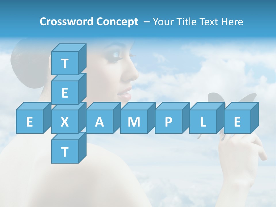 Beauty Sky Harmony PowerPoint Template