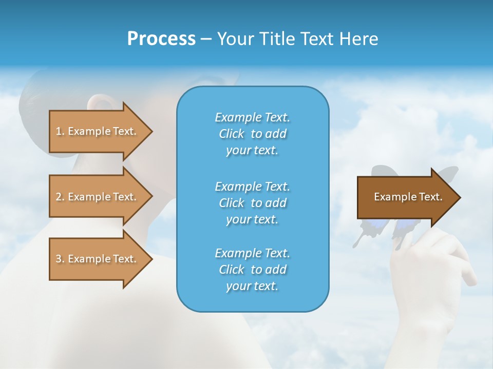 Beauty Sky Harmony PowerPoint Template