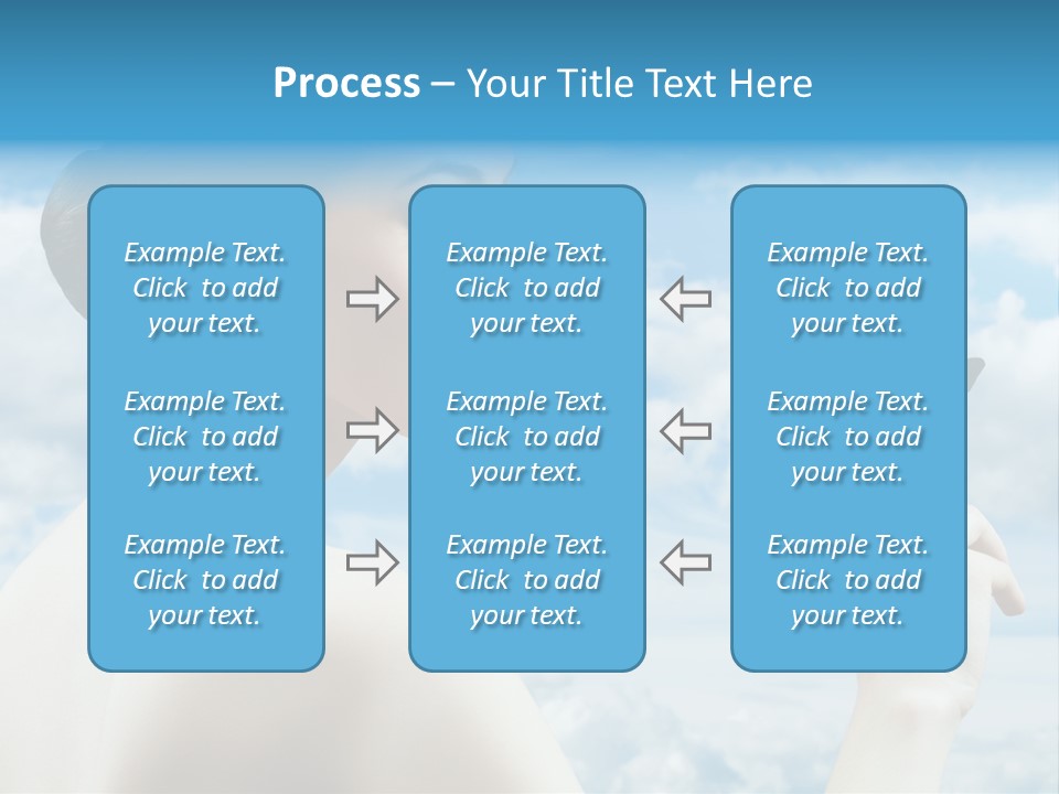 Beauty Sky Harmony PowerPoint Template