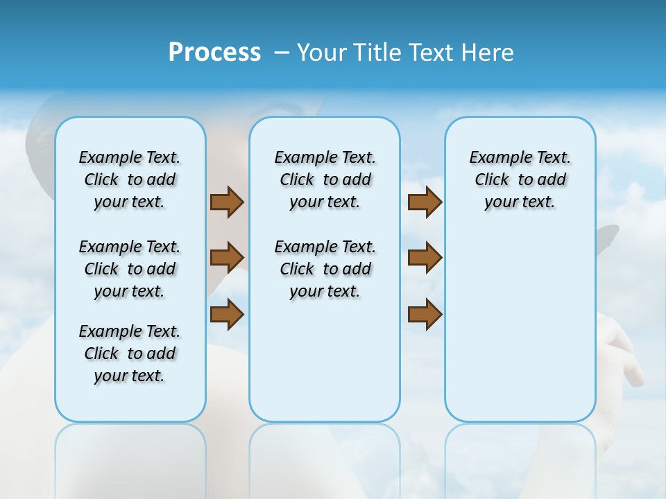 Beauty Sky Harmony PowerPoint Template