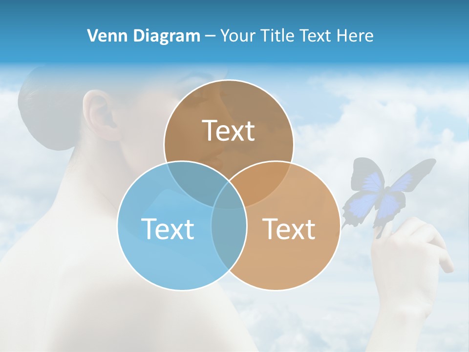 Beauty Sky Harmony PowerPoint Template