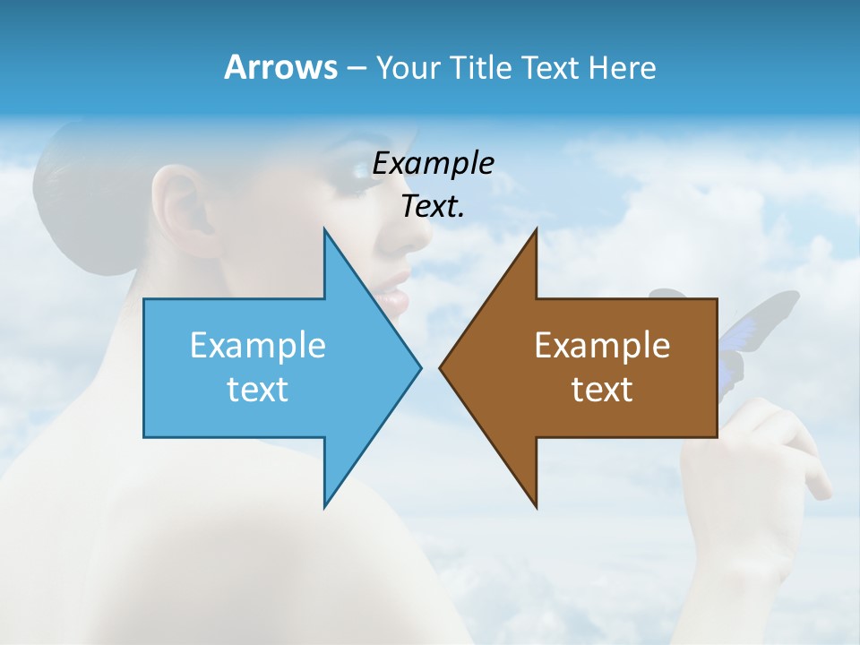 Beauty Sky Harmony PowerPoint Template