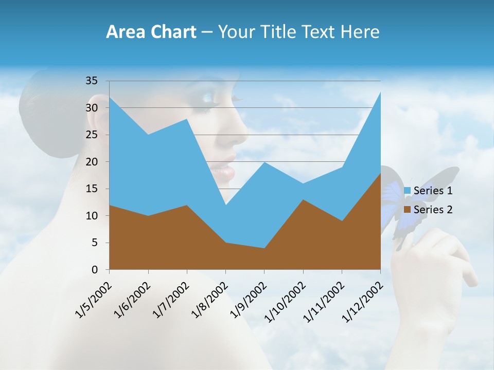 Beauty Sky Harmony PowerPoint Template