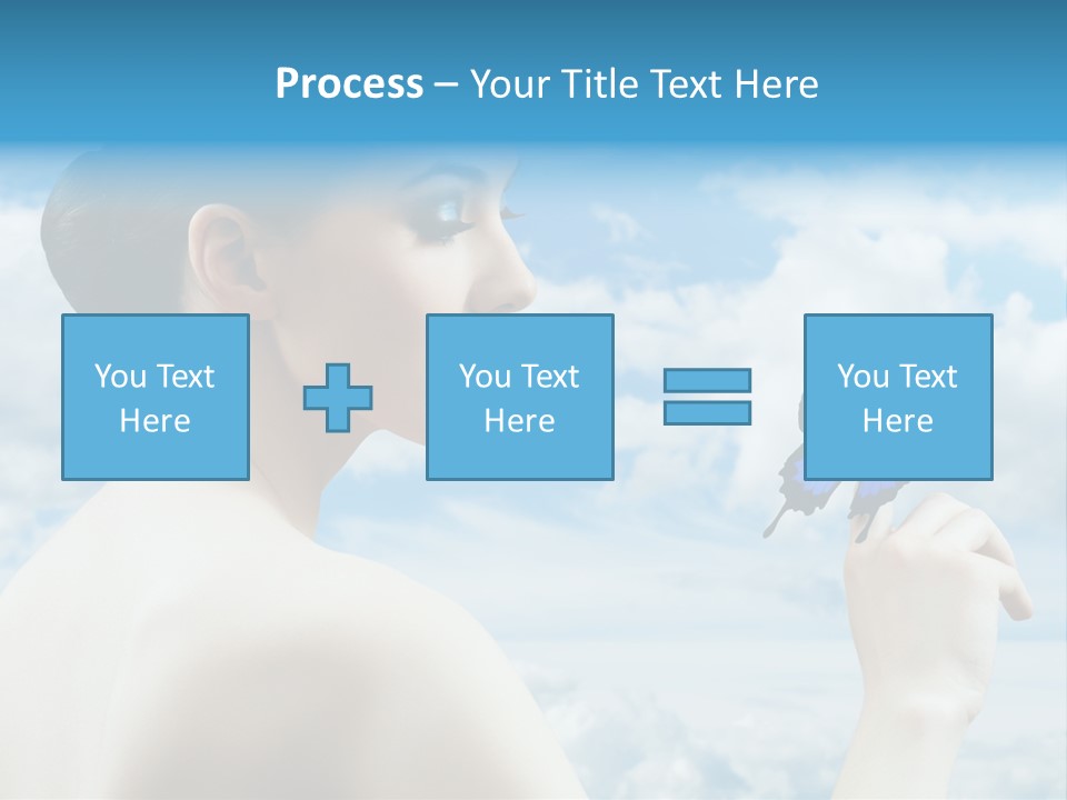 Beauty Sky Harmony PowerPoint Template