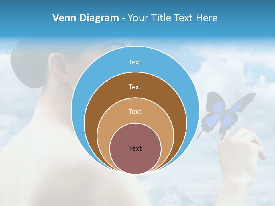 Beauty Sky Harmony PowerPoint Template