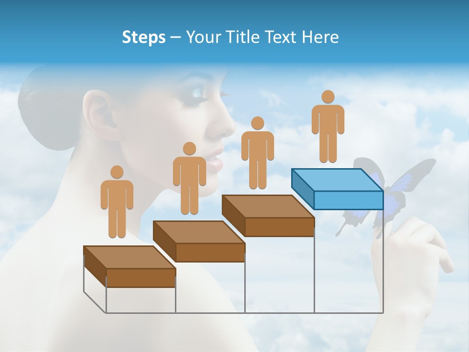 Beauty Sky Harmony PowerPoint Template