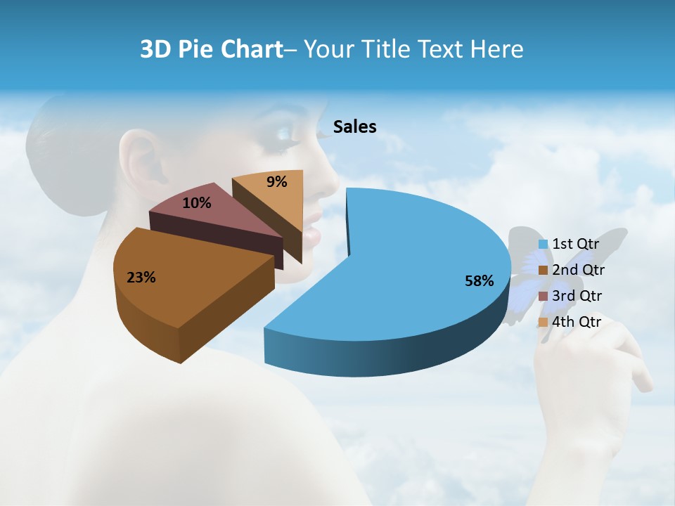 Beauty Sky Harmony PowerPoint Template