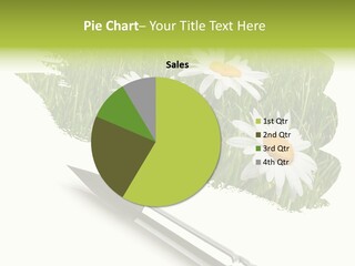 Meadow Draw Plant PowerPoint Template