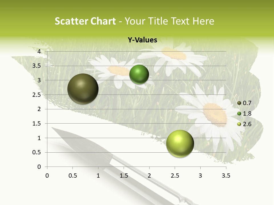 Meadow Draw Plant PowerPoint Template