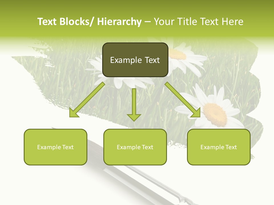Meadow Draw Plant PowerPoint Template