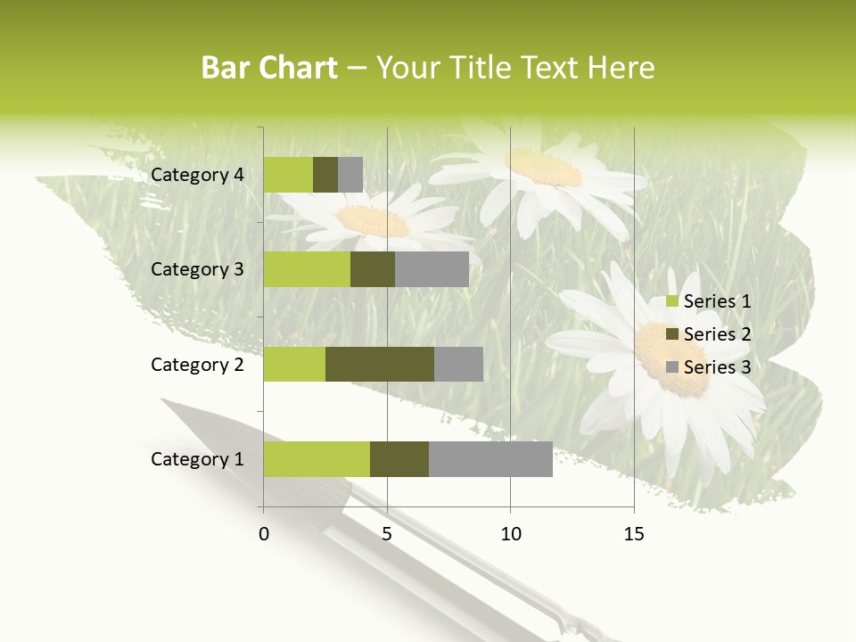 Meadow Draw Plant PowerPoint Template