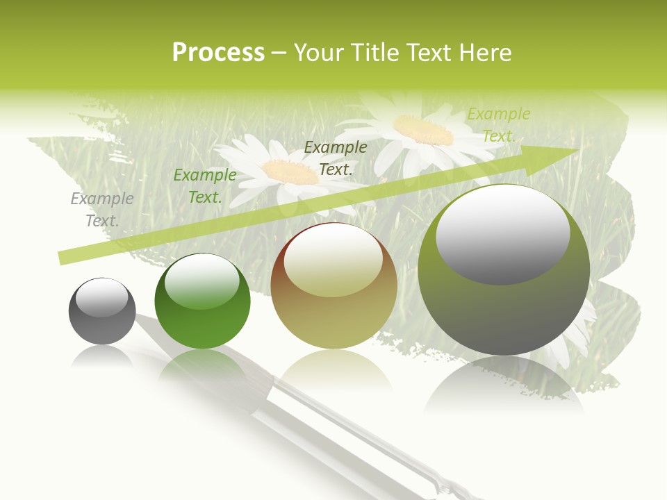 Meadow Draw Plant PowerPoint Template