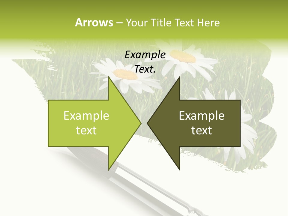Meadow Draw Plant PowerPoint Template