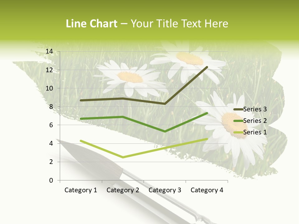 Meadow Draw Plant PowerPoint Template