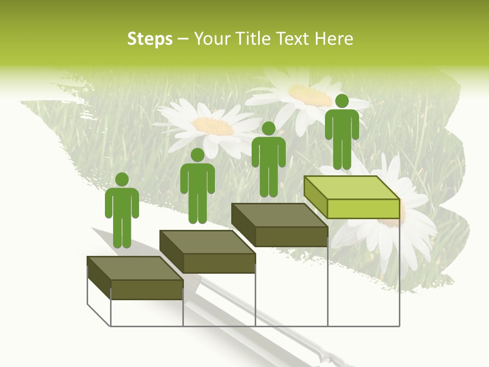Meadow Draw Plant PowerPoint Template