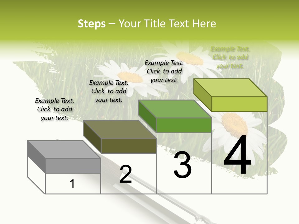 Meadow Draw Plant PowerPoint Template