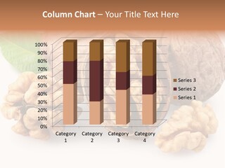 Isolated Shaped Leaf PowerPoint Template