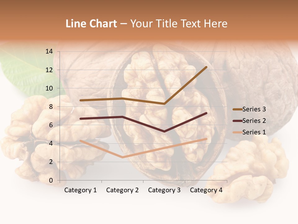 Isolated Shaped Leaf PowerPoint Template