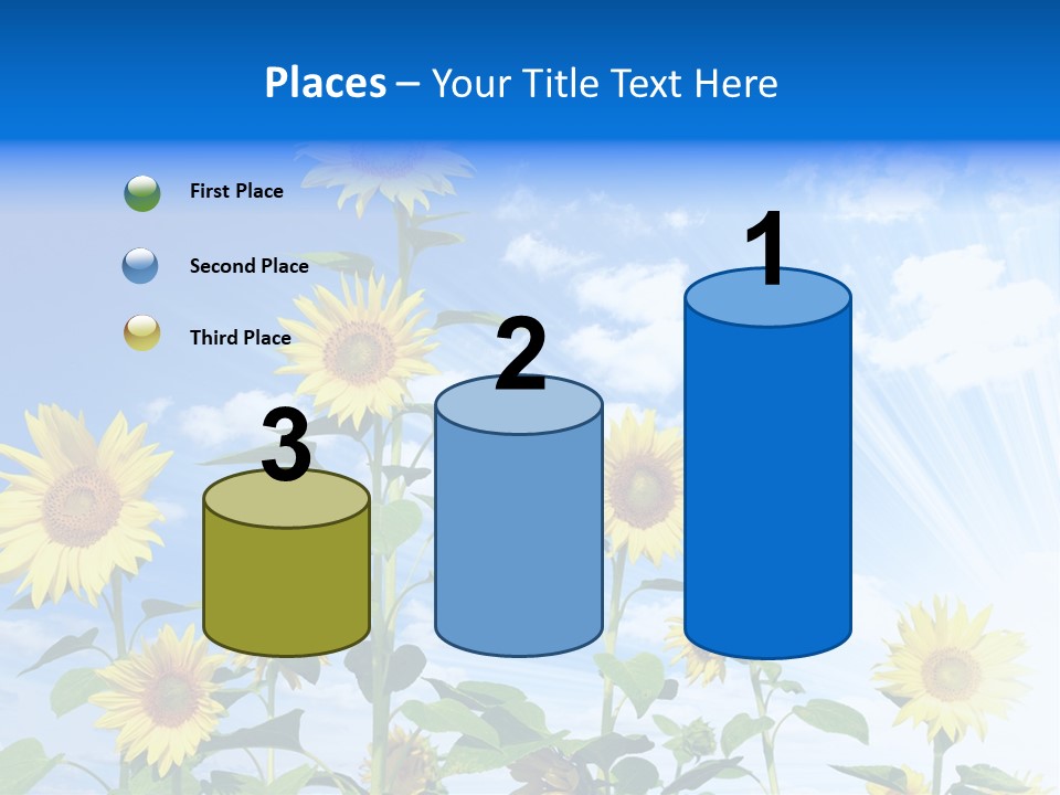 Background Plant Flower PowerPoint Template